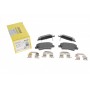 Колодки гальмівні (задні) Kia Ceed II/Rio III/Hyundai Accent/i20/i30/i40 10- (Akebono) Q+