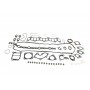 Комплект прокладок (верхній) Toyota Hilux/Land Cruiser 2.4/2.8D 15-