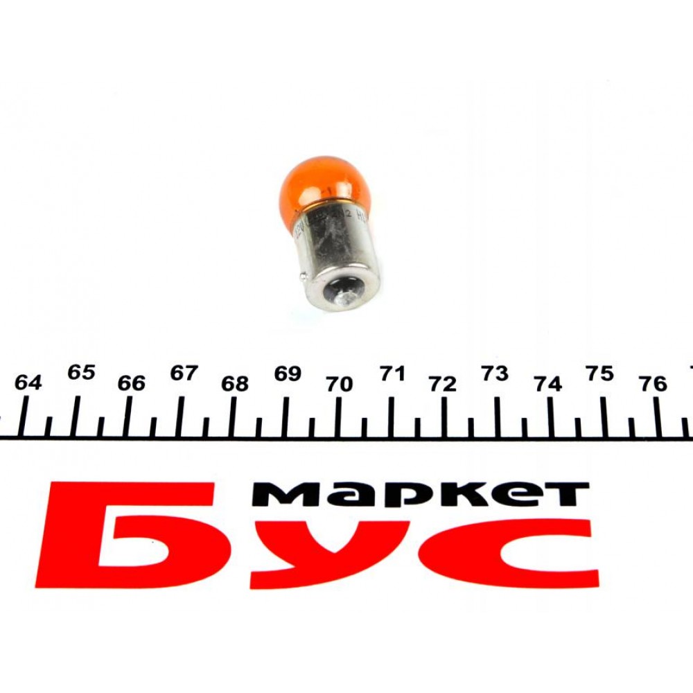 Автолампа RY10W 12V 10W BAU15s Standard (Бурштин)