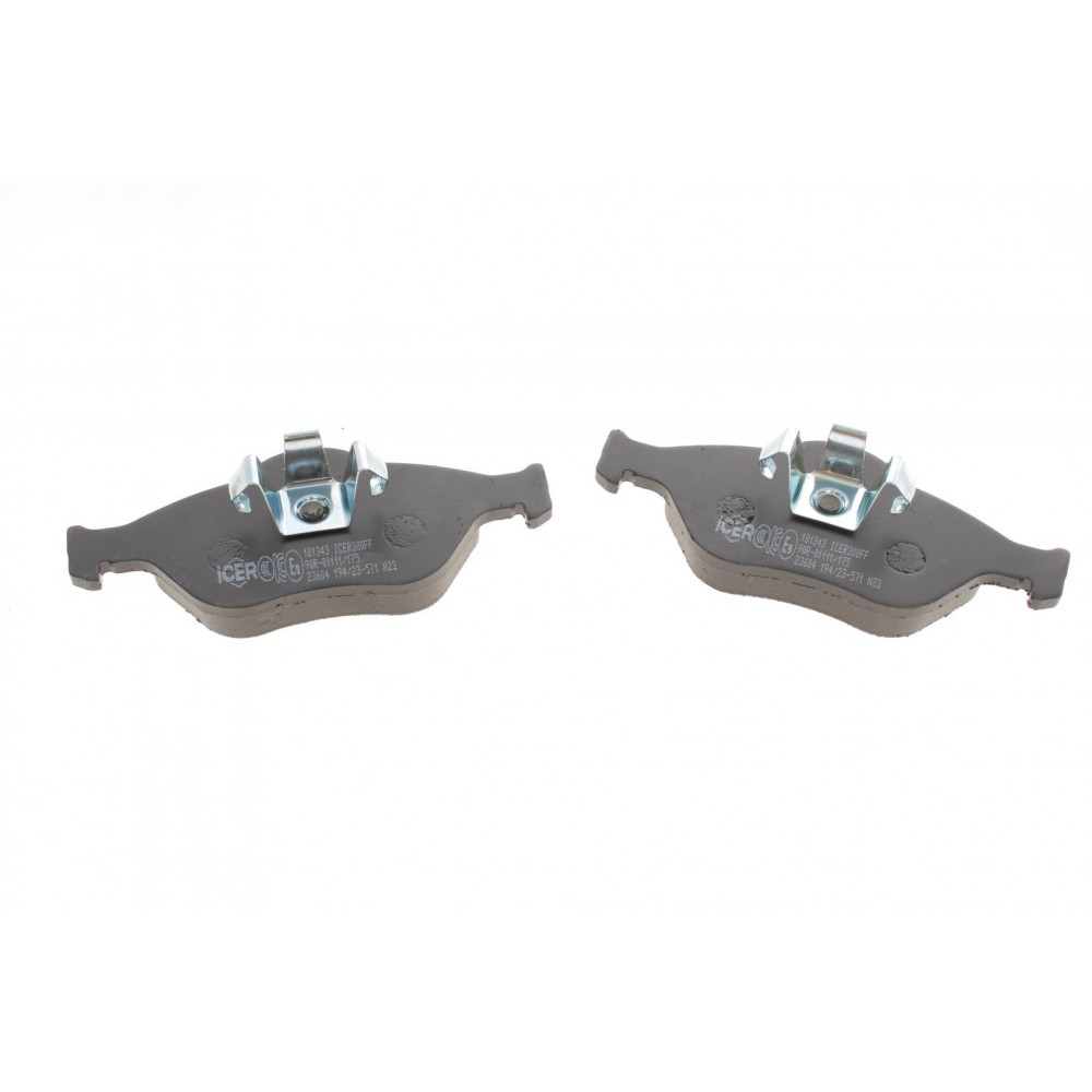 Колодки гальмівні (передні) Ford Fiesta 95-10/Fusion/Ka 02-12/Puma/Mazda 121 96-03/Mazda 2 03-07