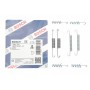 Комплект пружинок колодок ручника VW LT 28-35/MB Sprinter 208-316 (160x25) (Ate)