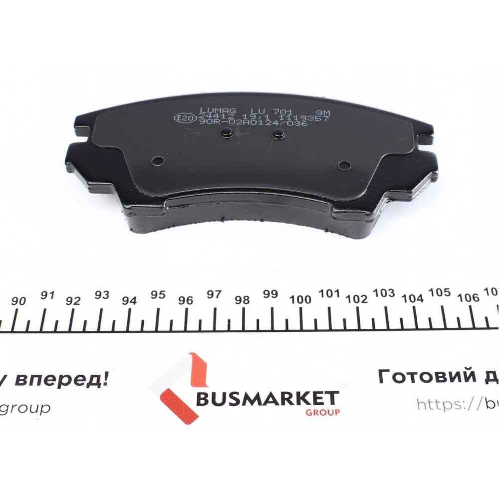 Колодки гальмівні (передні) Opel Astra J 12-/Insignia 08-