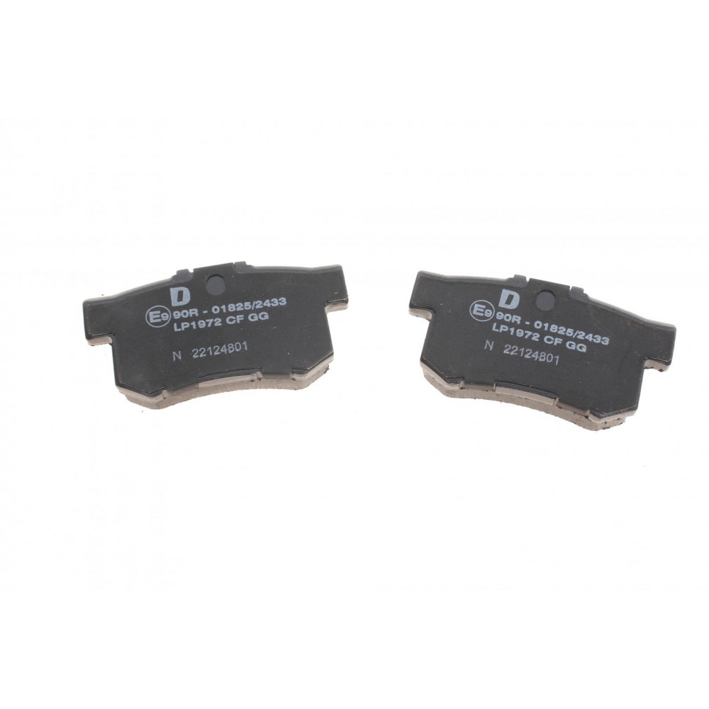 Колодки гальмівні (задні) Honda Accord IV/V/VI/VII 89-12/Civic VI/VII/VIII 94-/CR-V 01-07