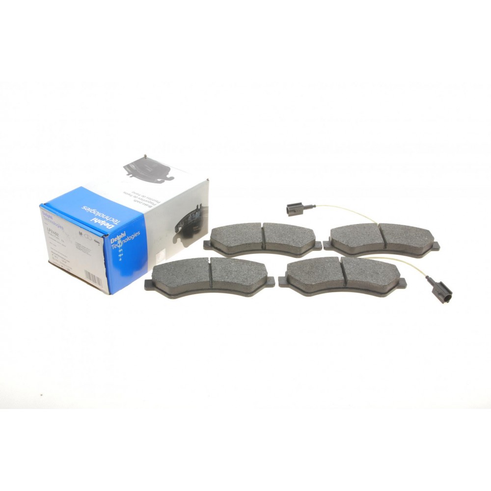 Колодки гальмівні (передні) Citroen Jumper/Fiat Ducato/Peugeot Boxer 2.0-3.0HDi 06- R16(з датчиком)