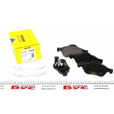 Колодки гальмівні (передні) Renault Megane II/Scenic II 1.4-2.0D 02- (Teves) Q+