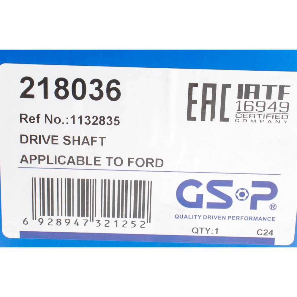 Піввісь Ford Transit 2.0TDCi 00-06 (L) (28x26x797x48T) (+ABS)