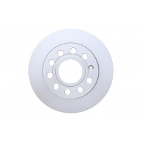 Диск гальмівний (задній) Audi A3/Skoda Octavia 03-/VW Caddy/Golf 04-15 (253x10) (з покр.) (повний)
