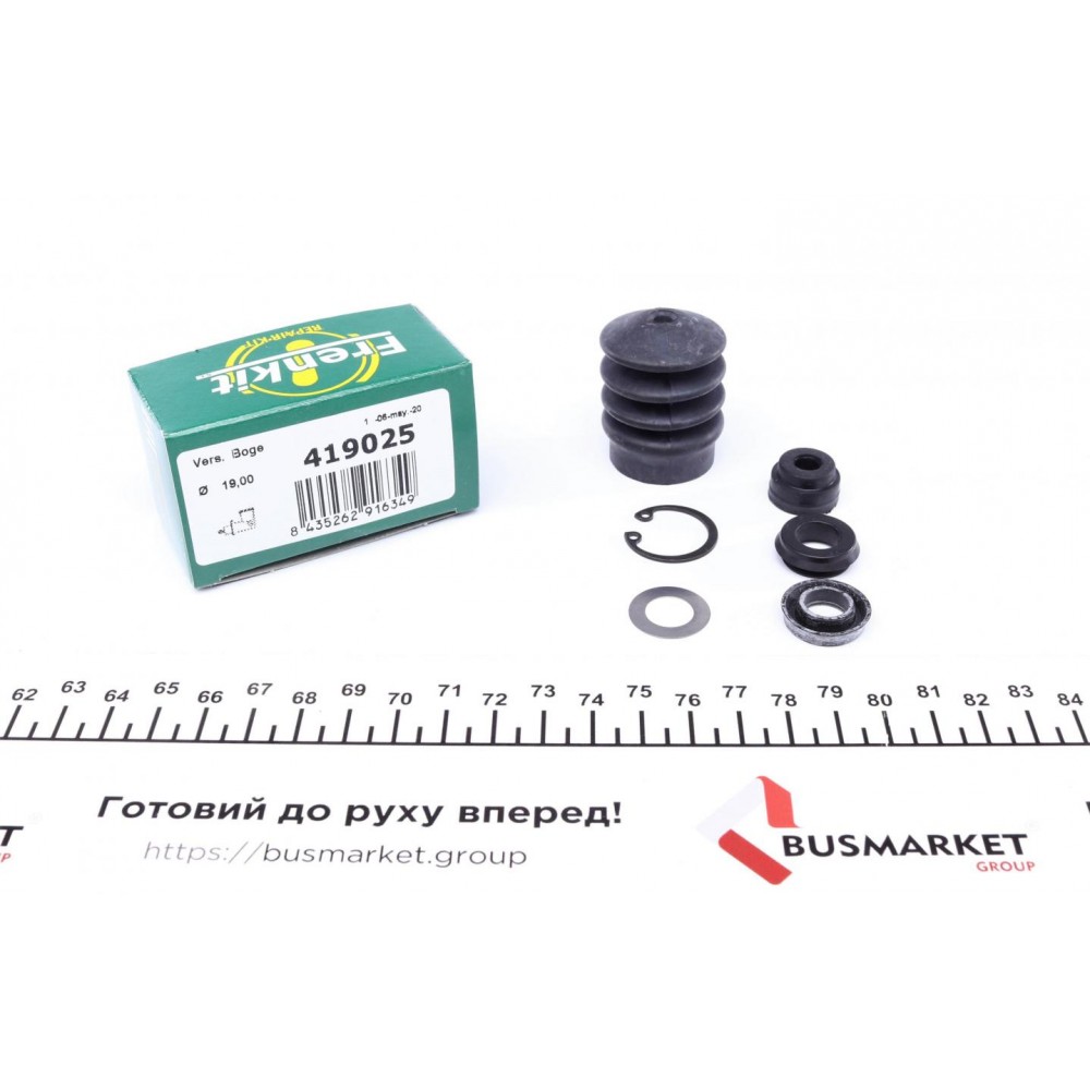 Ремкомплект циліндра зчеплення (головного) Audi 100 76-94 (d=19) (Sach)