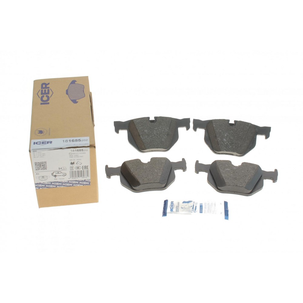 Колодки гальмівні (задні) BMW X5 (E70) 06-13/(F15/F85) 13-18/X6 (E71/E72) 08-14/(F16/F86) 14-19