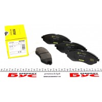 Колодки гальмівні (передні) Daewoo Lanos/Chevrolet Aveo 03- (Akebono) Q+