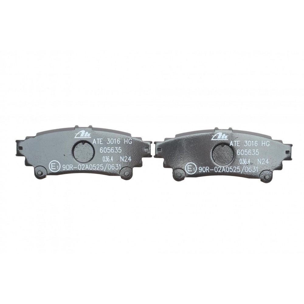 Колодки гальмівні (задні) Lexus RX 08-15/Toyota Prius 11- (Akebono)