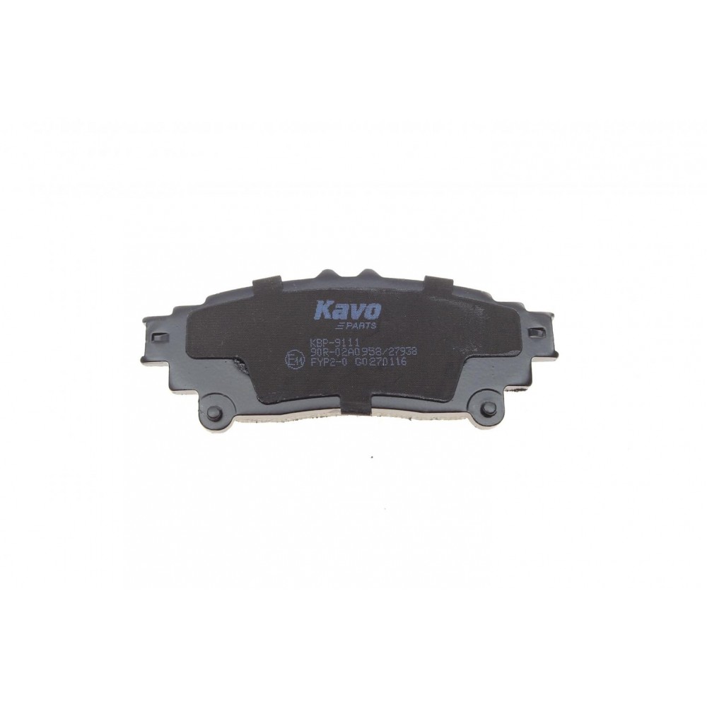 Колодки гальмівні (задні) Lexus RX 08-15/Toyota Prius 11-