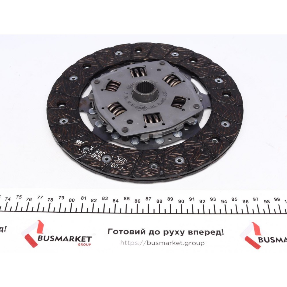Диск зчеплення VW T3 1.6-1.7 TD -92 (d=215mm)